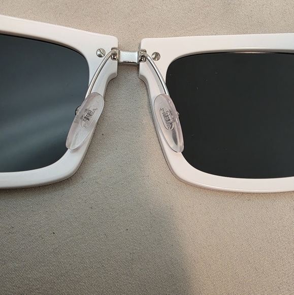 Prada White and Black Men's Glasses - Picture 2 of 4
